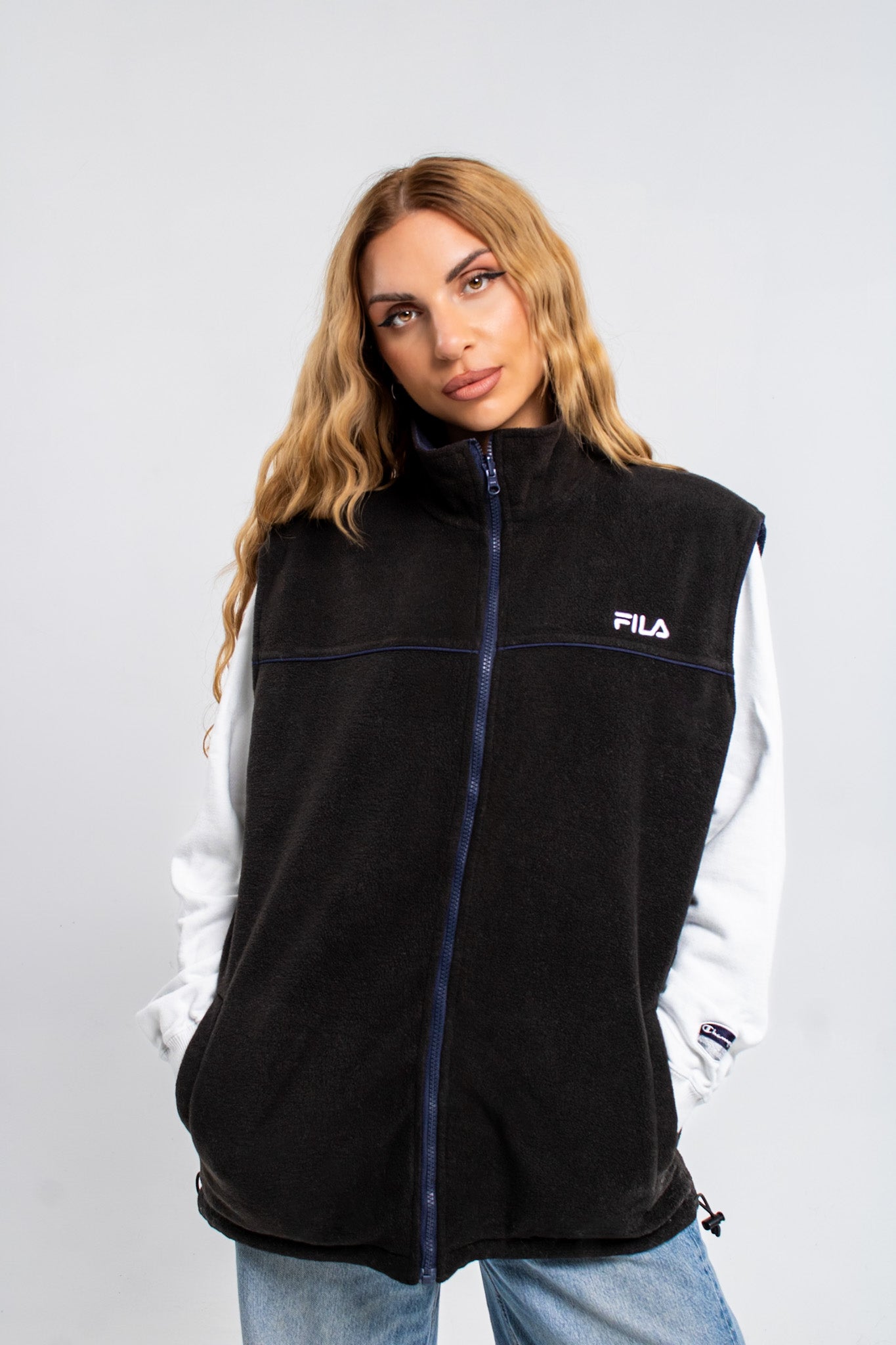 Fila Double Wear Vest Jacket