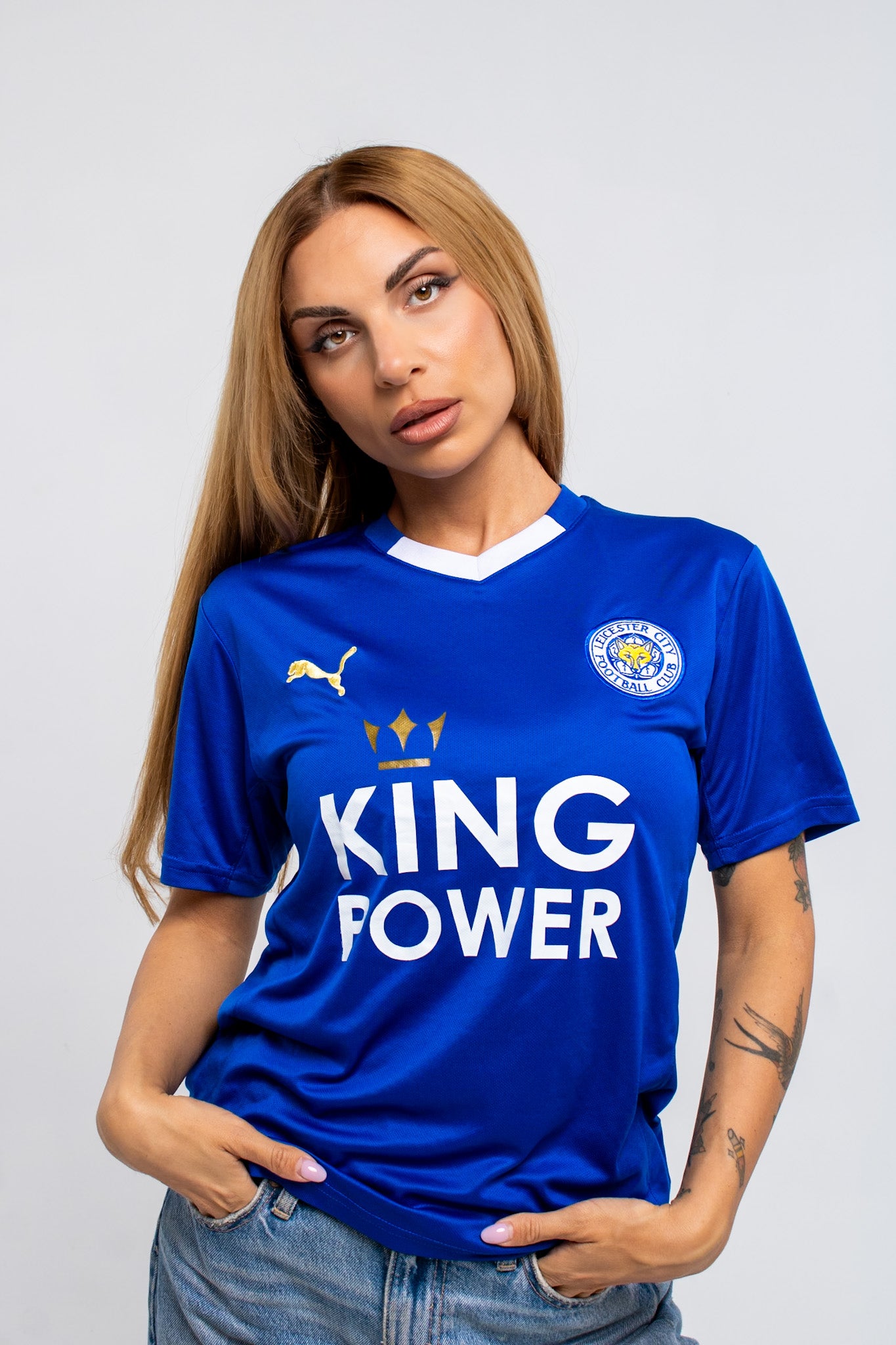 Leicester Home Football Jersey