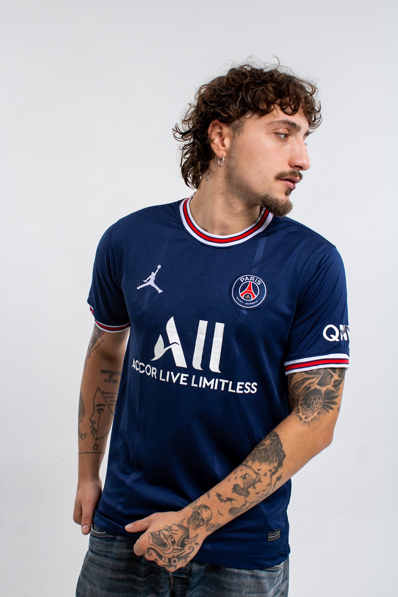 Paris Saint Jordan Football Jersey