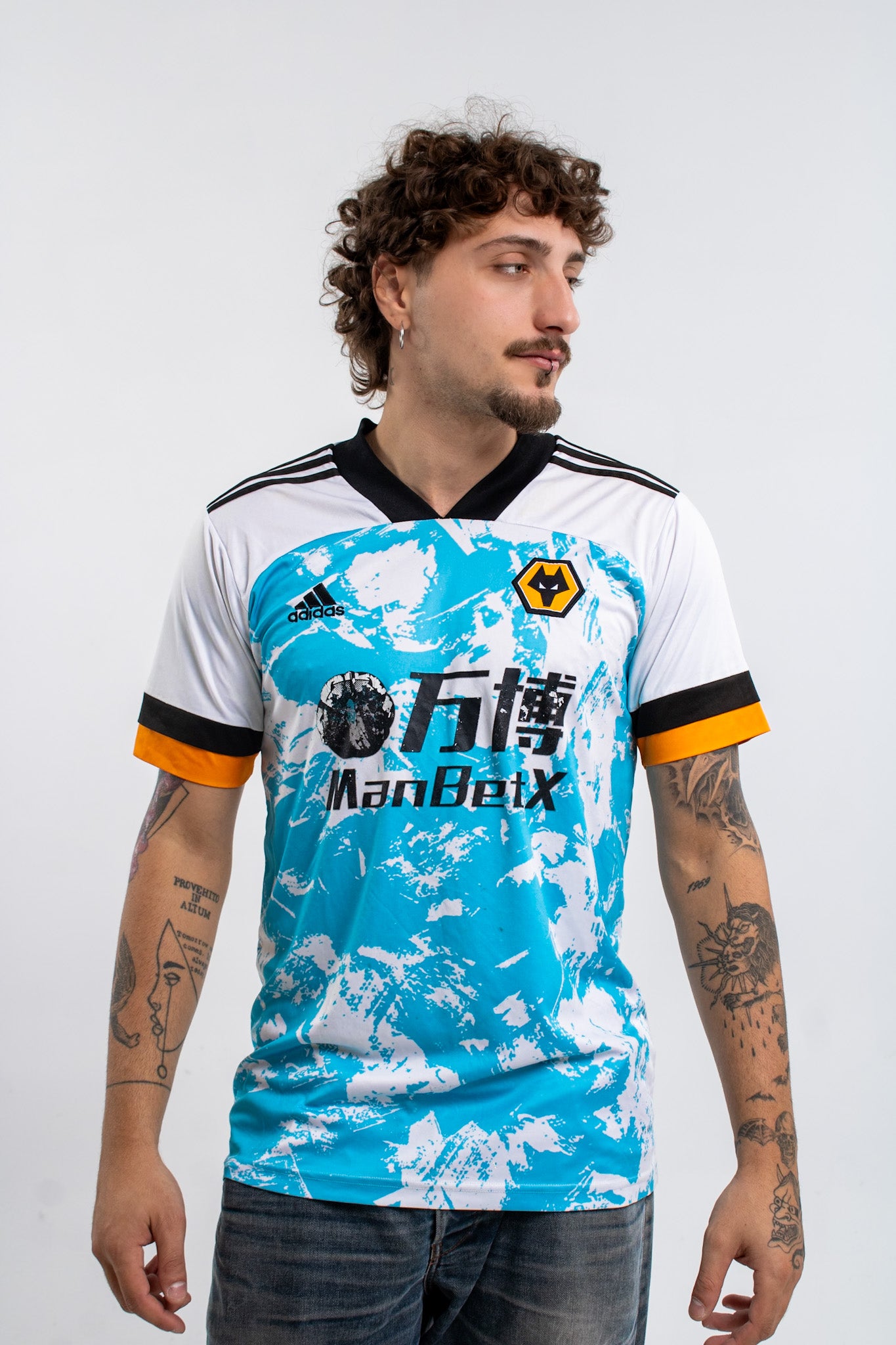 Wolverhampton Wanderers Away Adidas Football Jersey