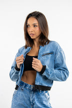 Jean Cropped Jacket