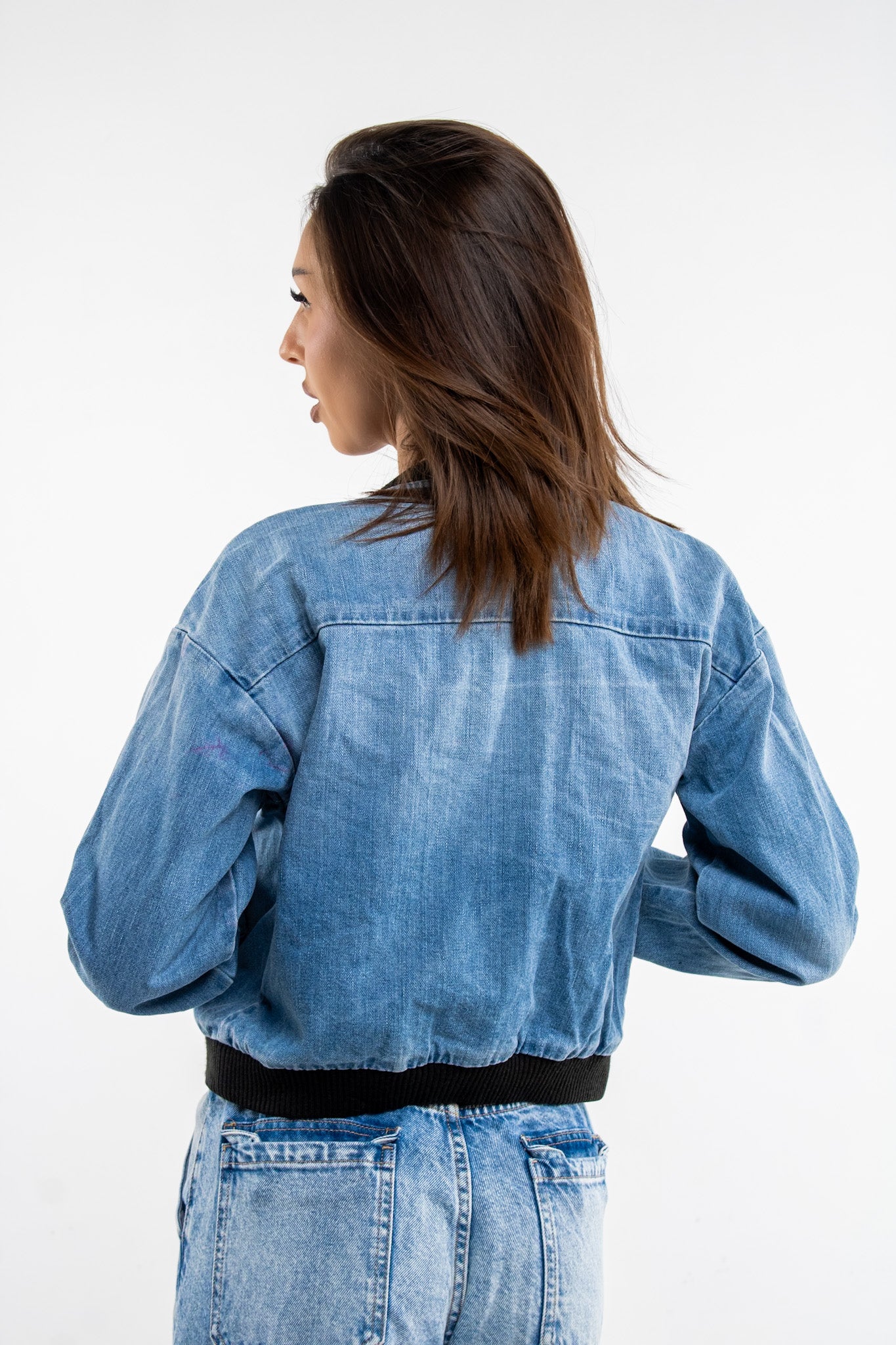 Jean Cropped Jacket