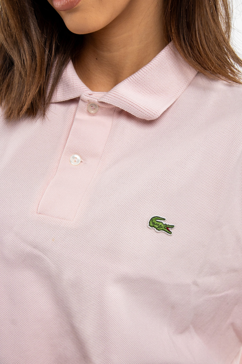 Lacoste Crop Polo T-shirt