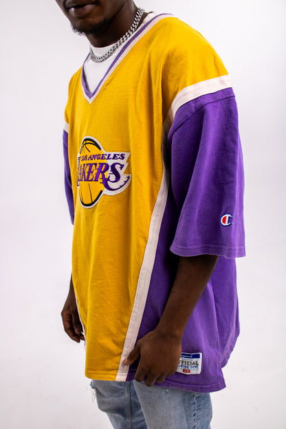 Vintage LA Lakers NBA Warmup Tee