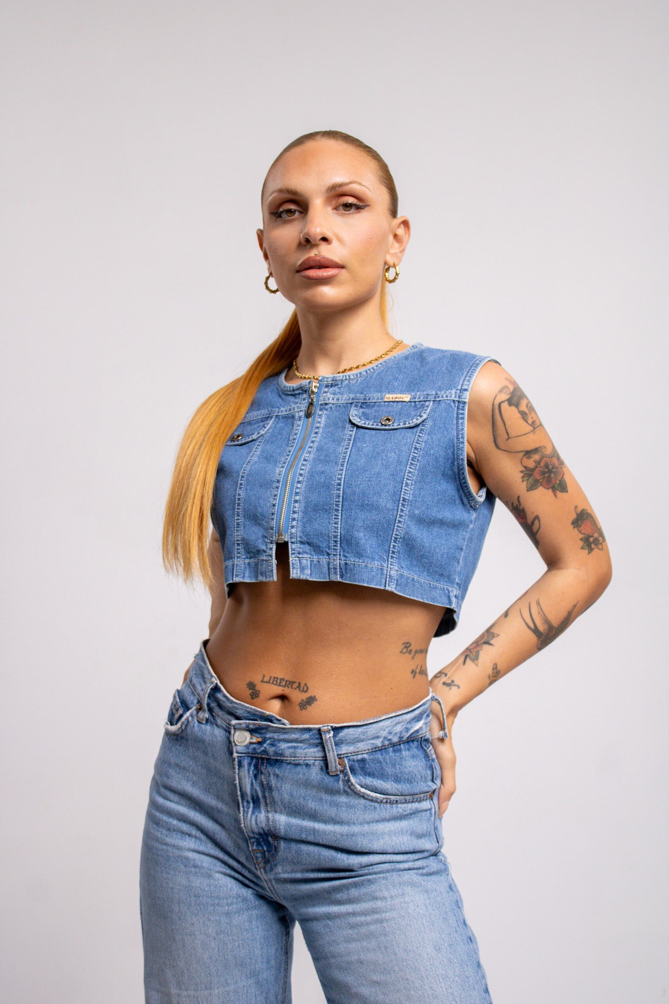 Vintage Jean Top