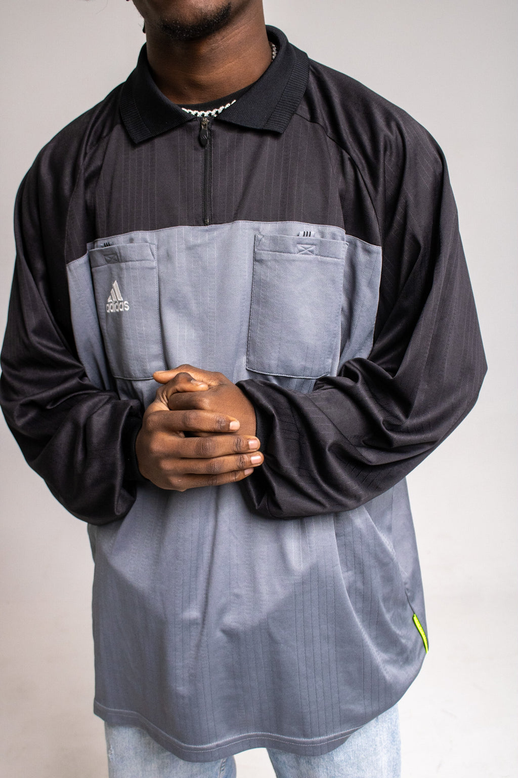 Vintage Adidas Polo Μπλούζα