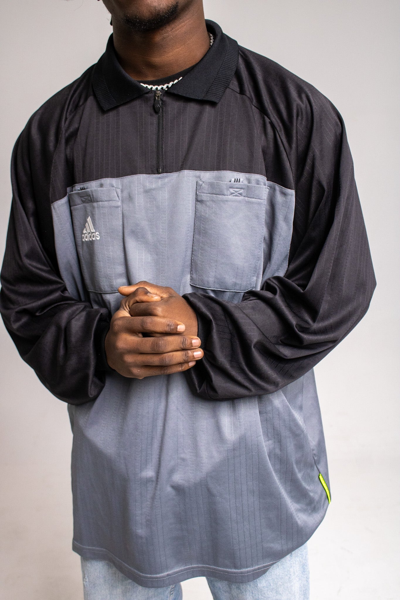 Vintage Adidas Polo Μπλούζα
