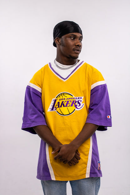 Vintage LA Lakers NBA Warmup Tee