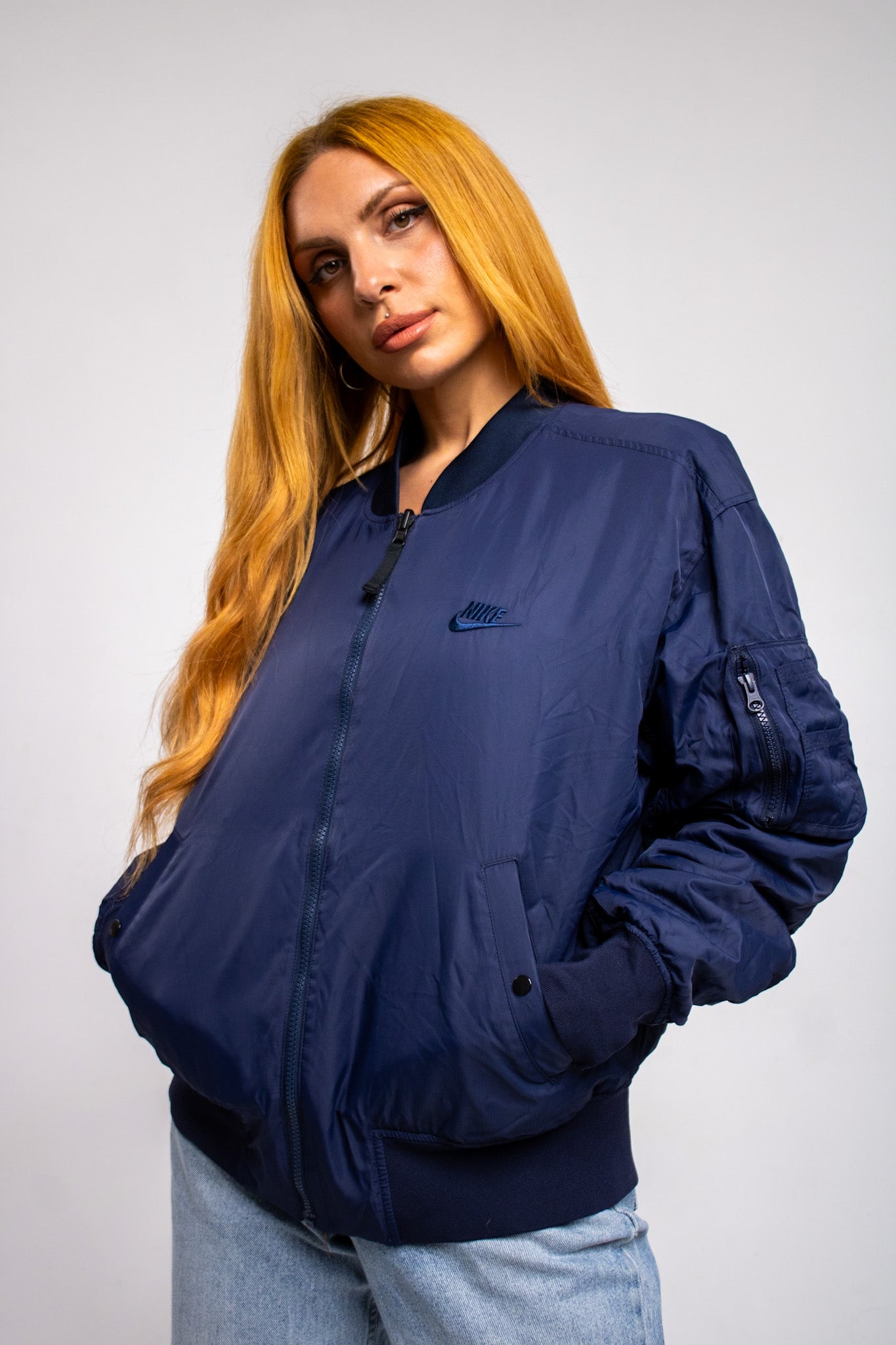 Nike double wear Bomber Jacket