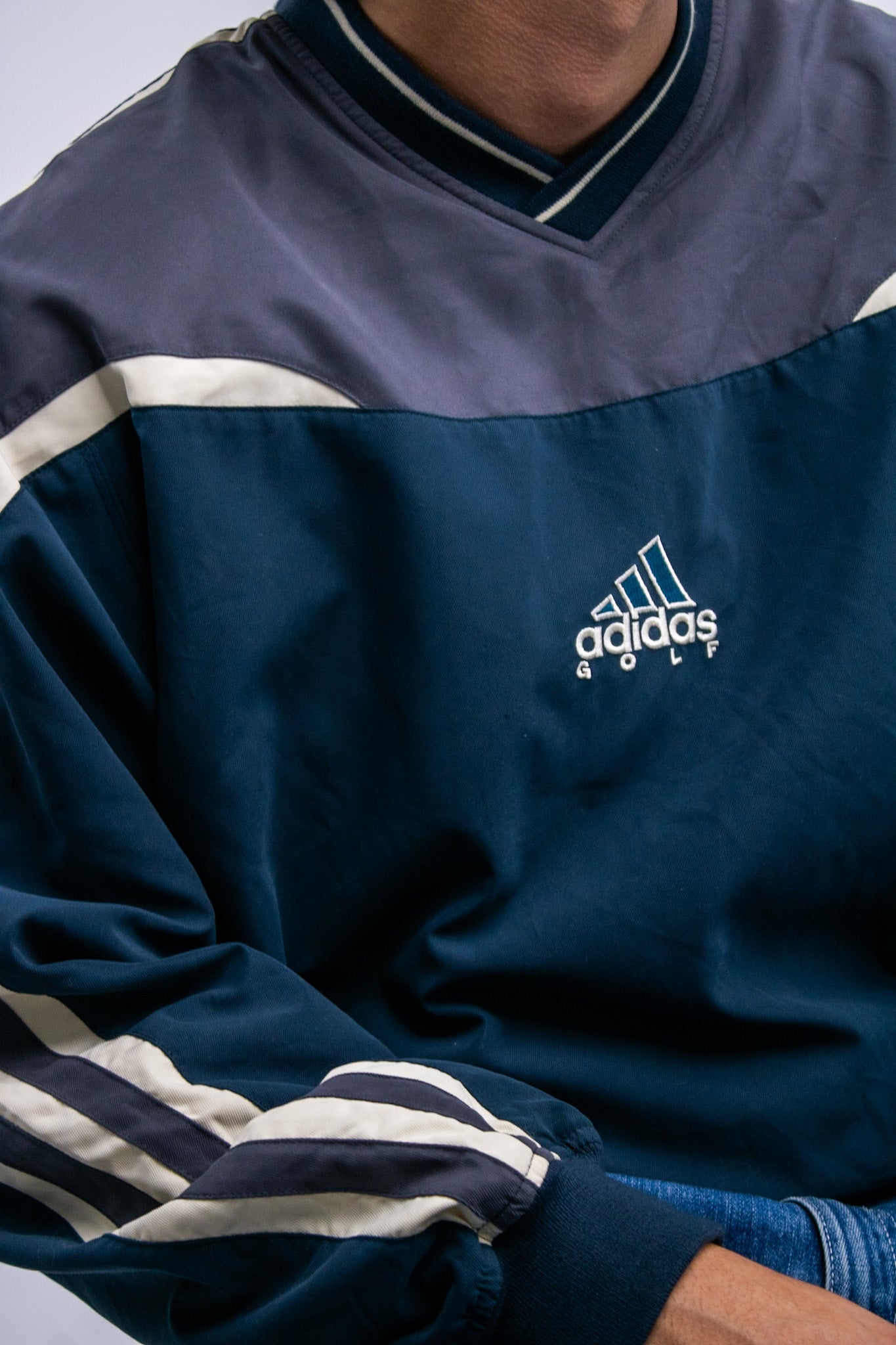 Adidas Vintage Windbreaker Sweatshirt