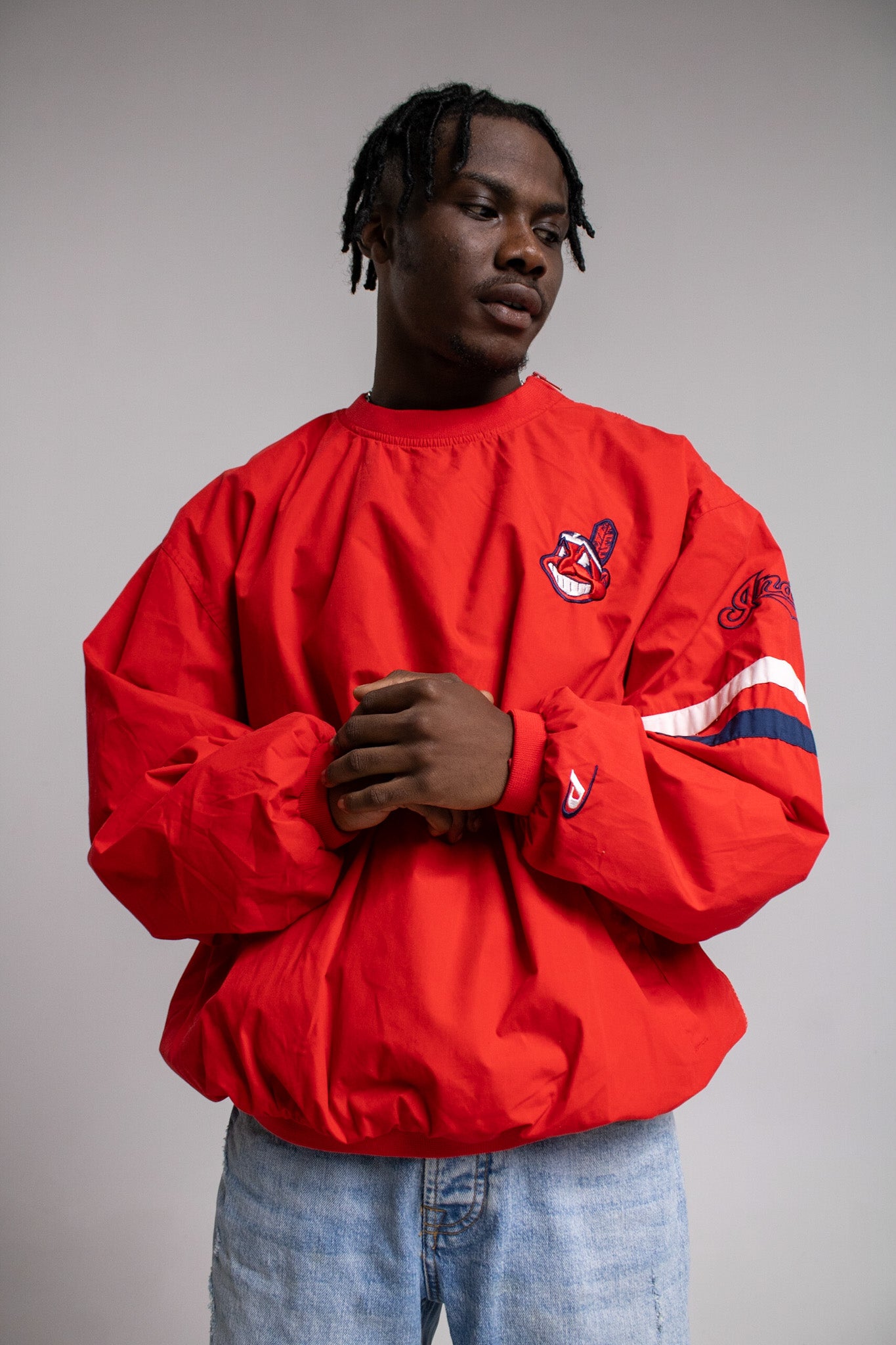 NFL Indians Windbreaker
