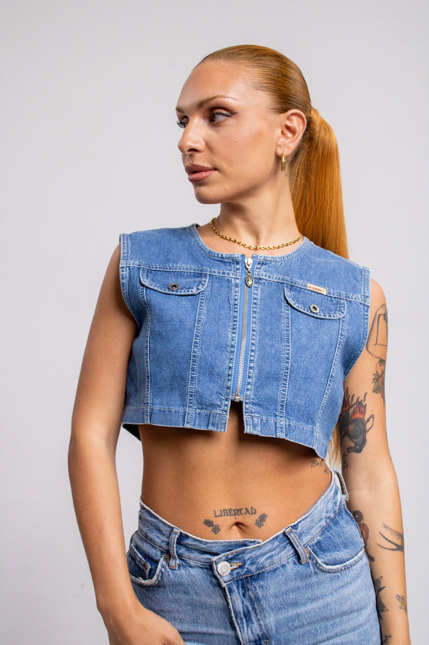 Vintage Jean Top