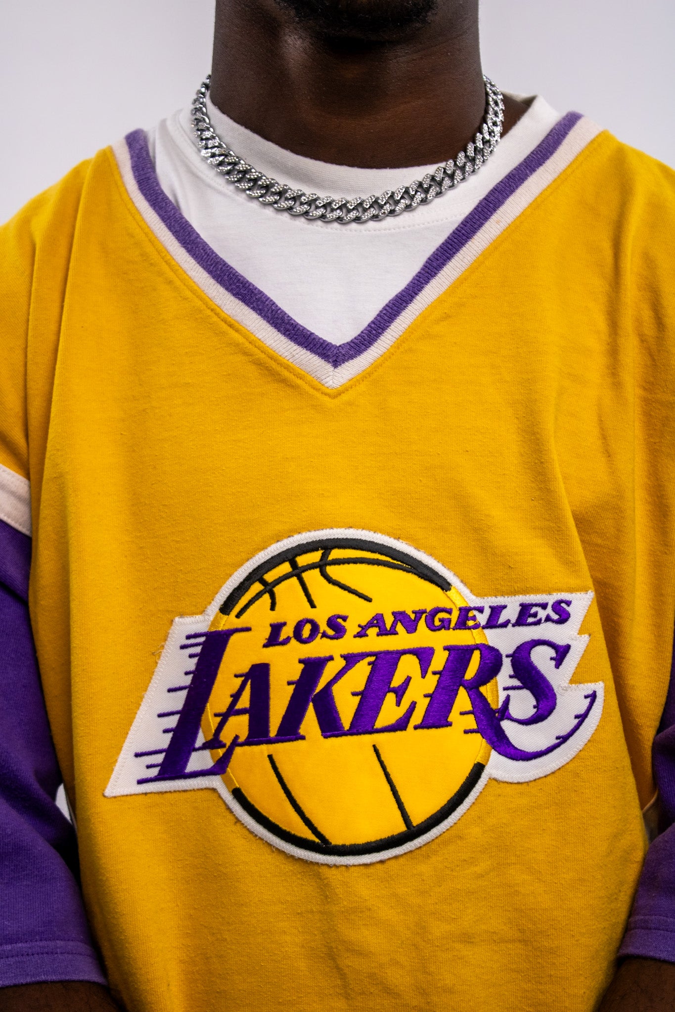 Vintage LA Lakers NBA Warmup Tee