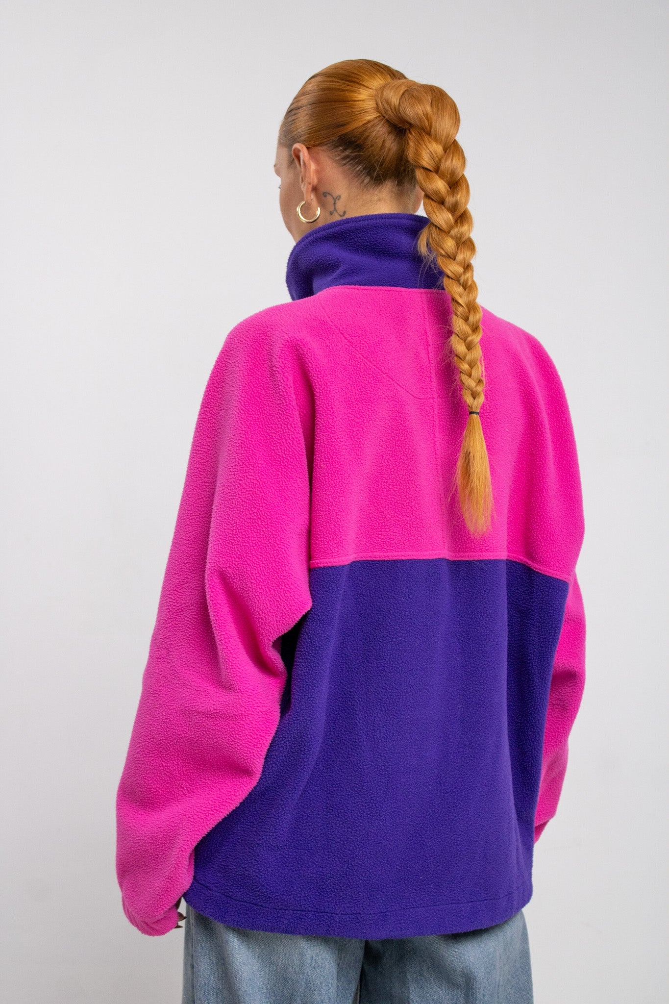 Vintage Fleece half-zip jacket