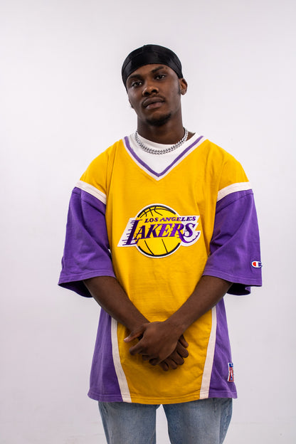 Vintage LA Lakers NBA Warmup Tee