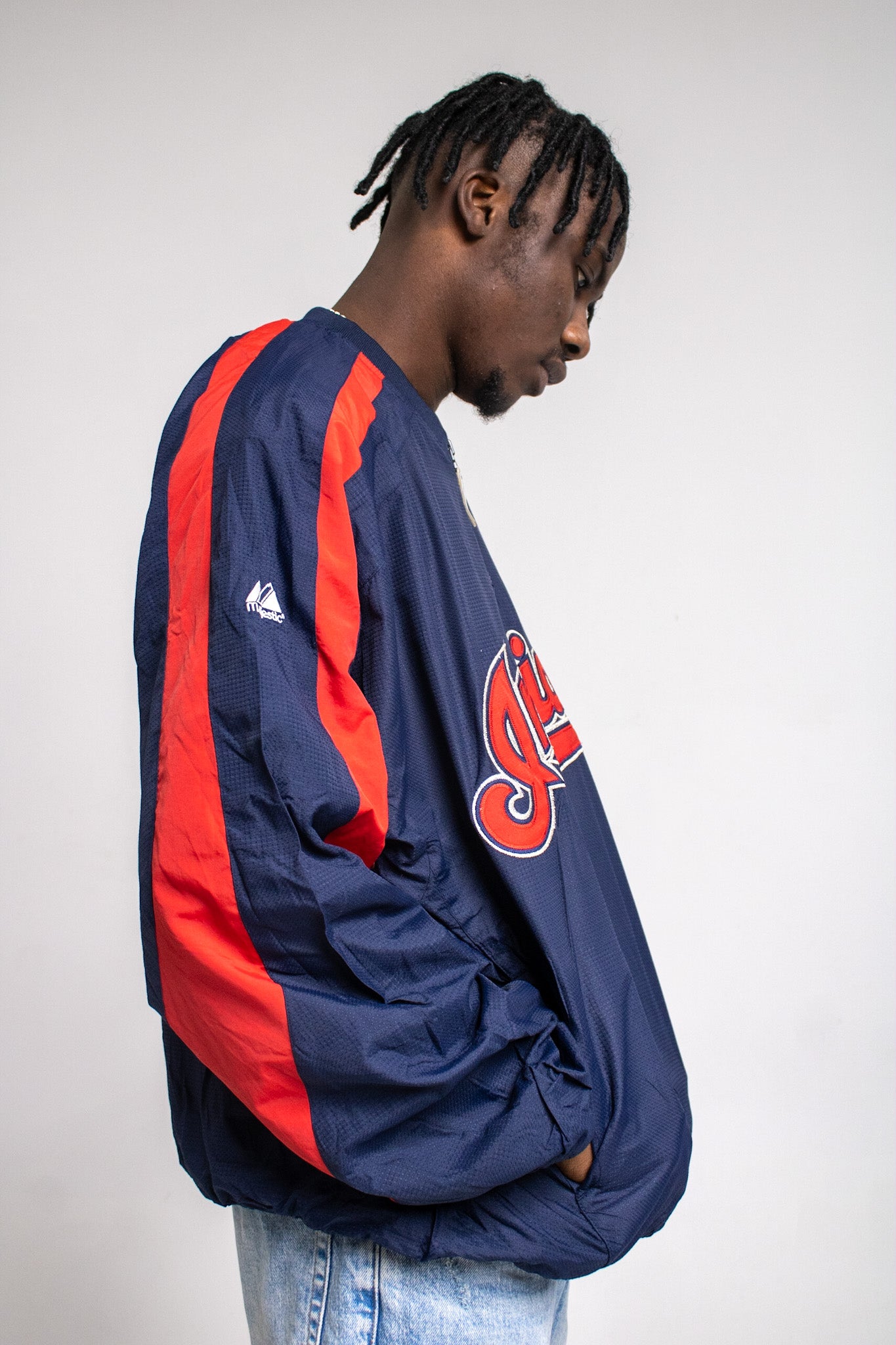 Majestic Cleveland Indians Windbreaker Jacket