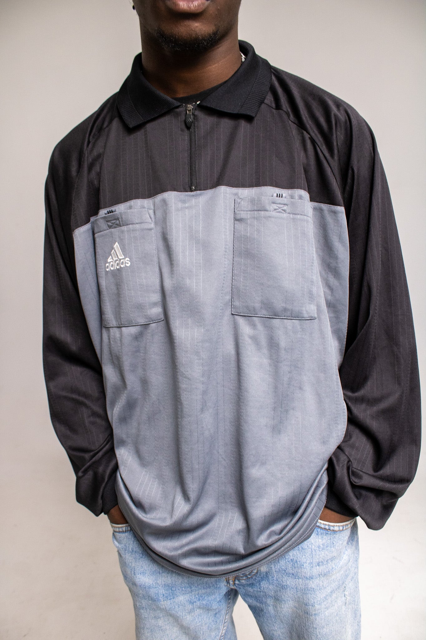 Vintage Adidas Polo Μπλούζα