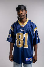 Vintage Torry Holt St. Louis Rams Reebok NFL Sewn Jersey