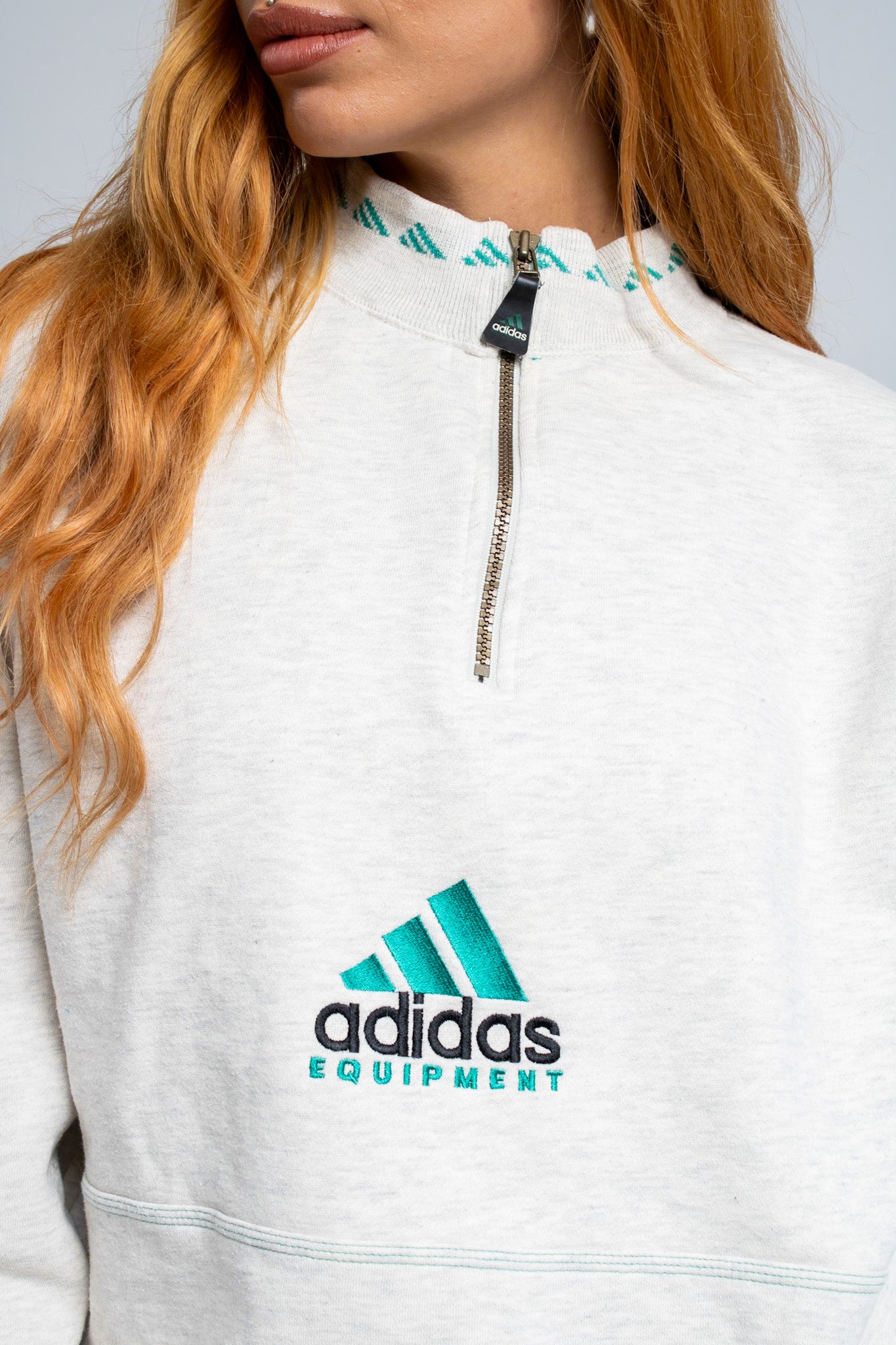 Vintage Adidas Half-Zip Sweatshirt