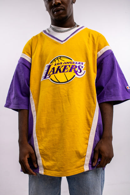 Vintage LA Lakers NBA Warmup Tee