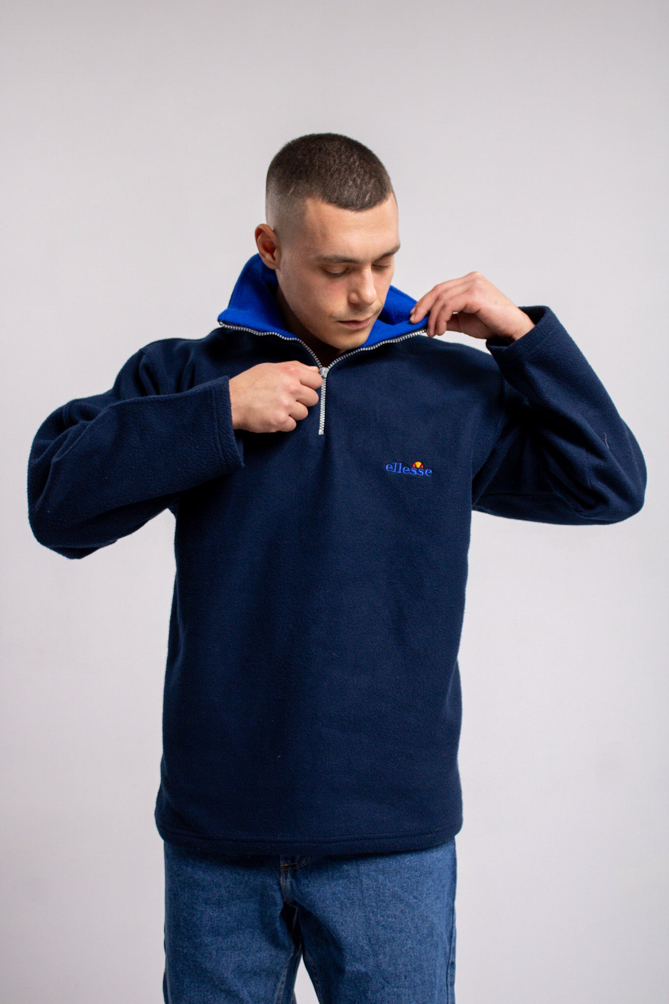 Ellesse half zip online fleece