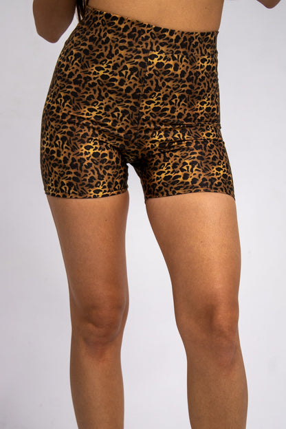 Animal Print biker Shorts