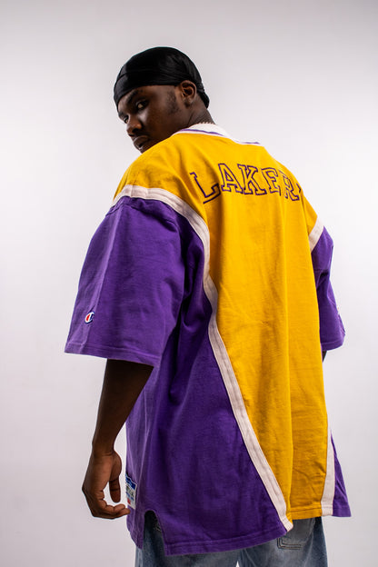 Vintage LA Lakers NBA Warmup Tee