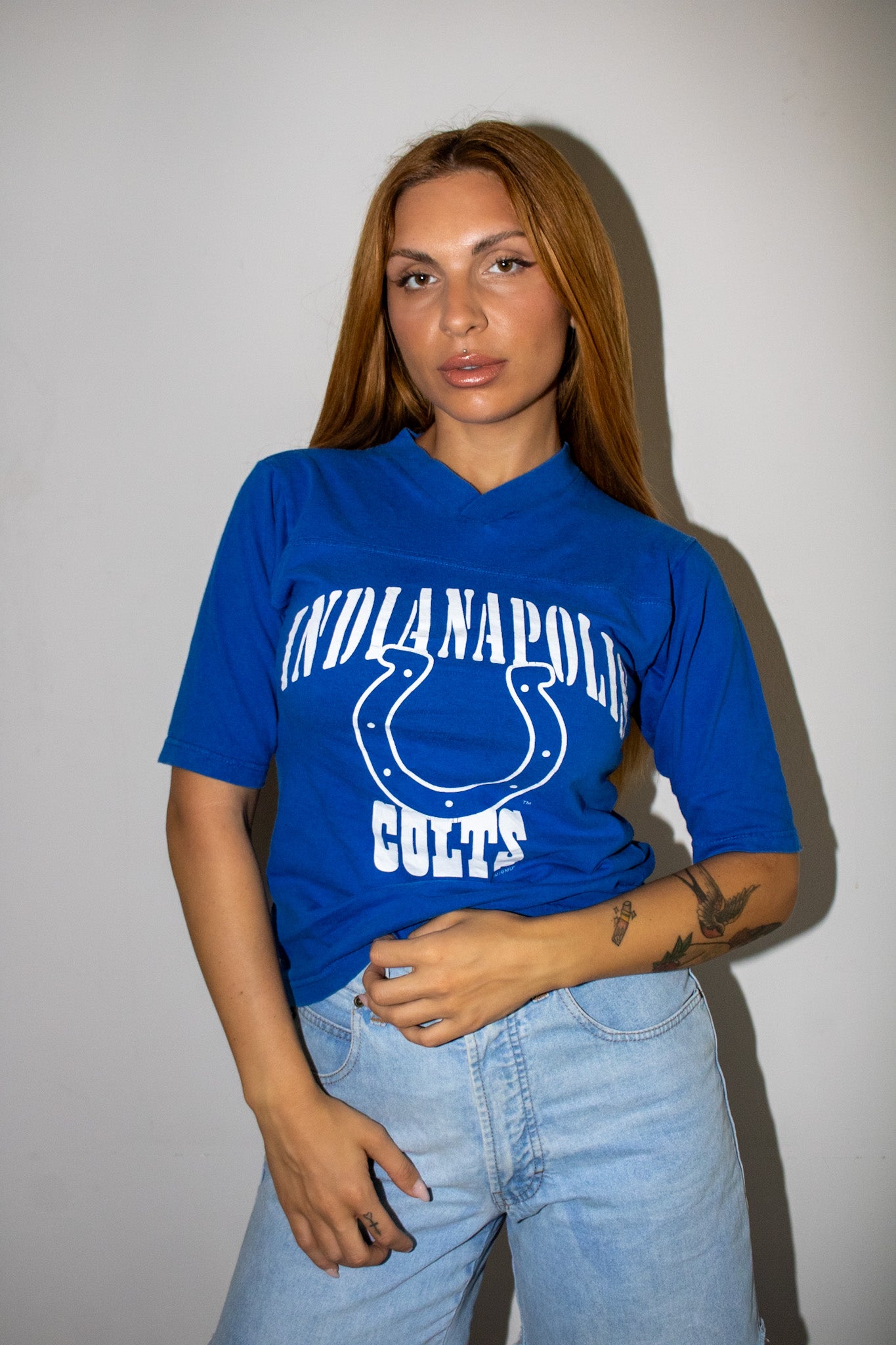 Vintage Indianapolis Colts 90s T-shirt NFL Football
