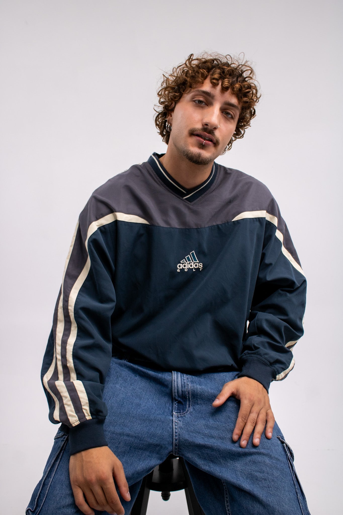 Adidas Vintage Windbreaker Sweatshirt