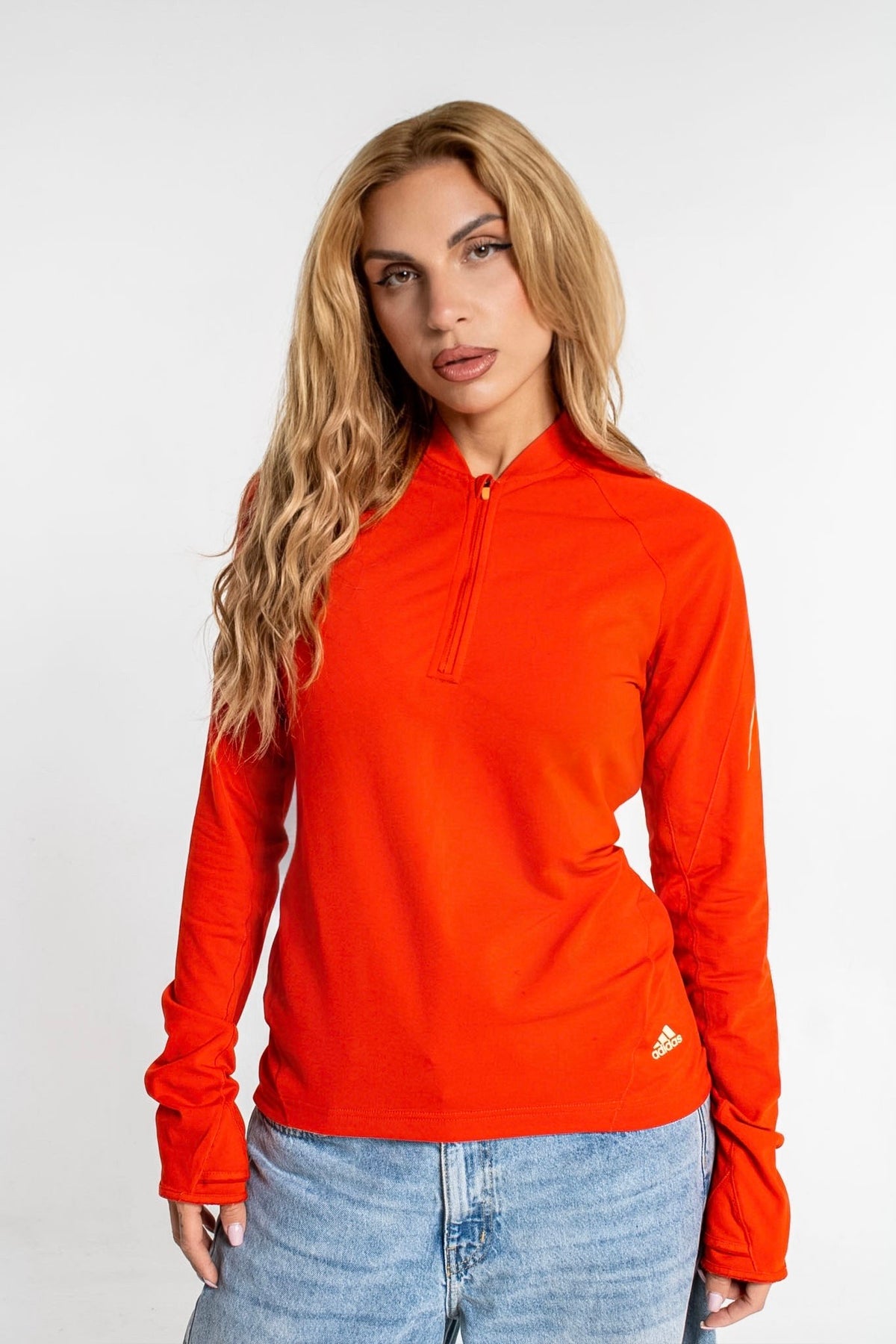 Adidas Half-zip Blouse