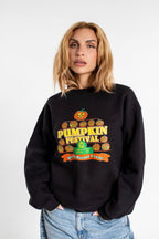 Vintage 90s Lee 'Pumpkin Festival' Sweatshirt  Made in USA Halloween