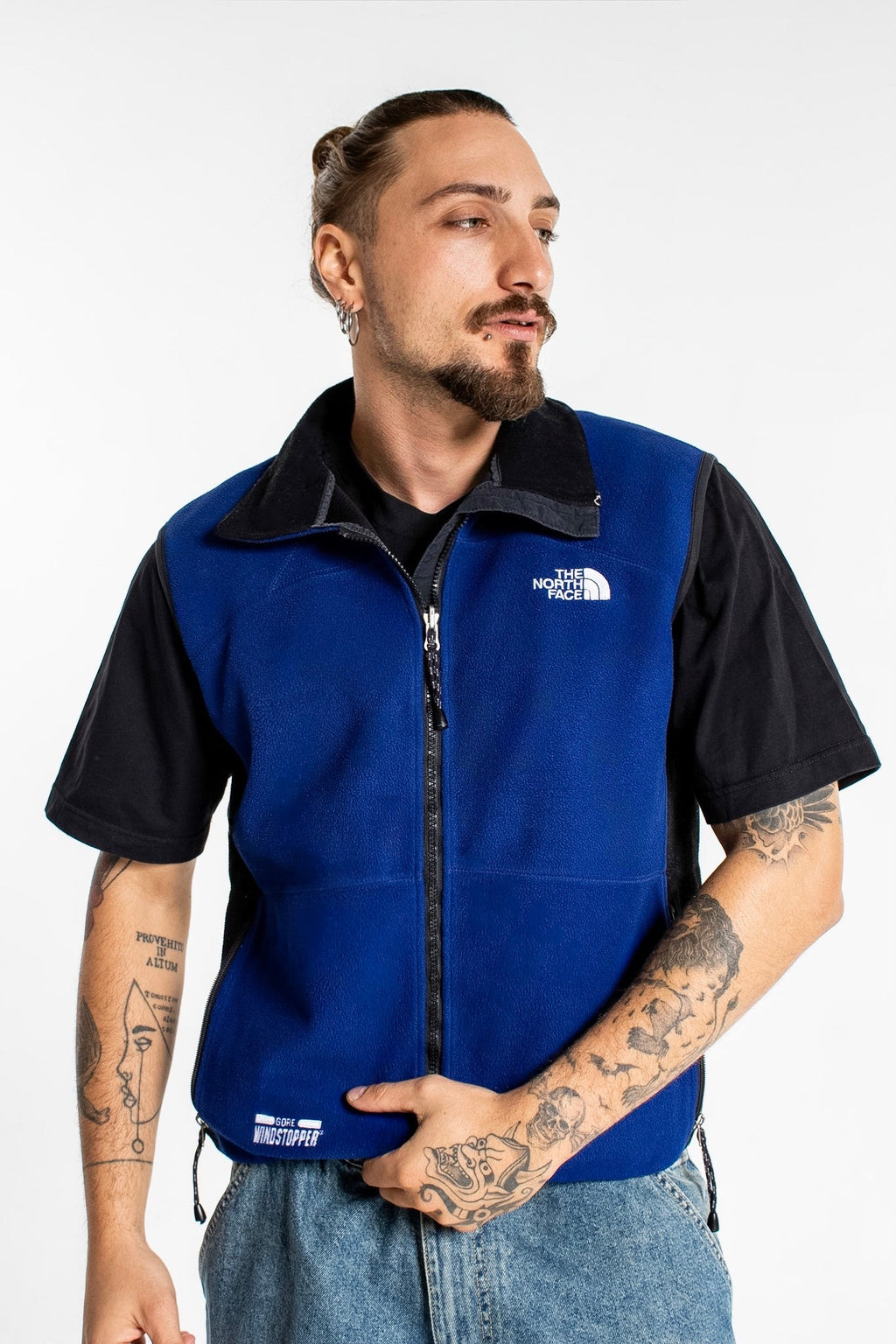 90s The North Face Fleece Vest Jacket