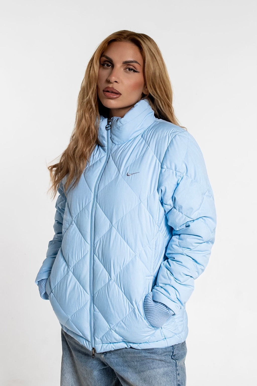 Nike Diamond-Quilted Puffer Jacket