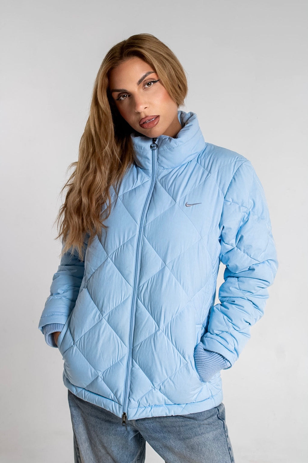 Nike Diamond-Quilted Puffer Jacket