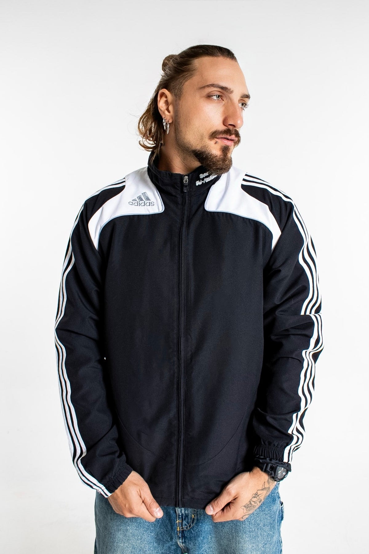 Y2K Adidas Teamwear Training Jacket.
