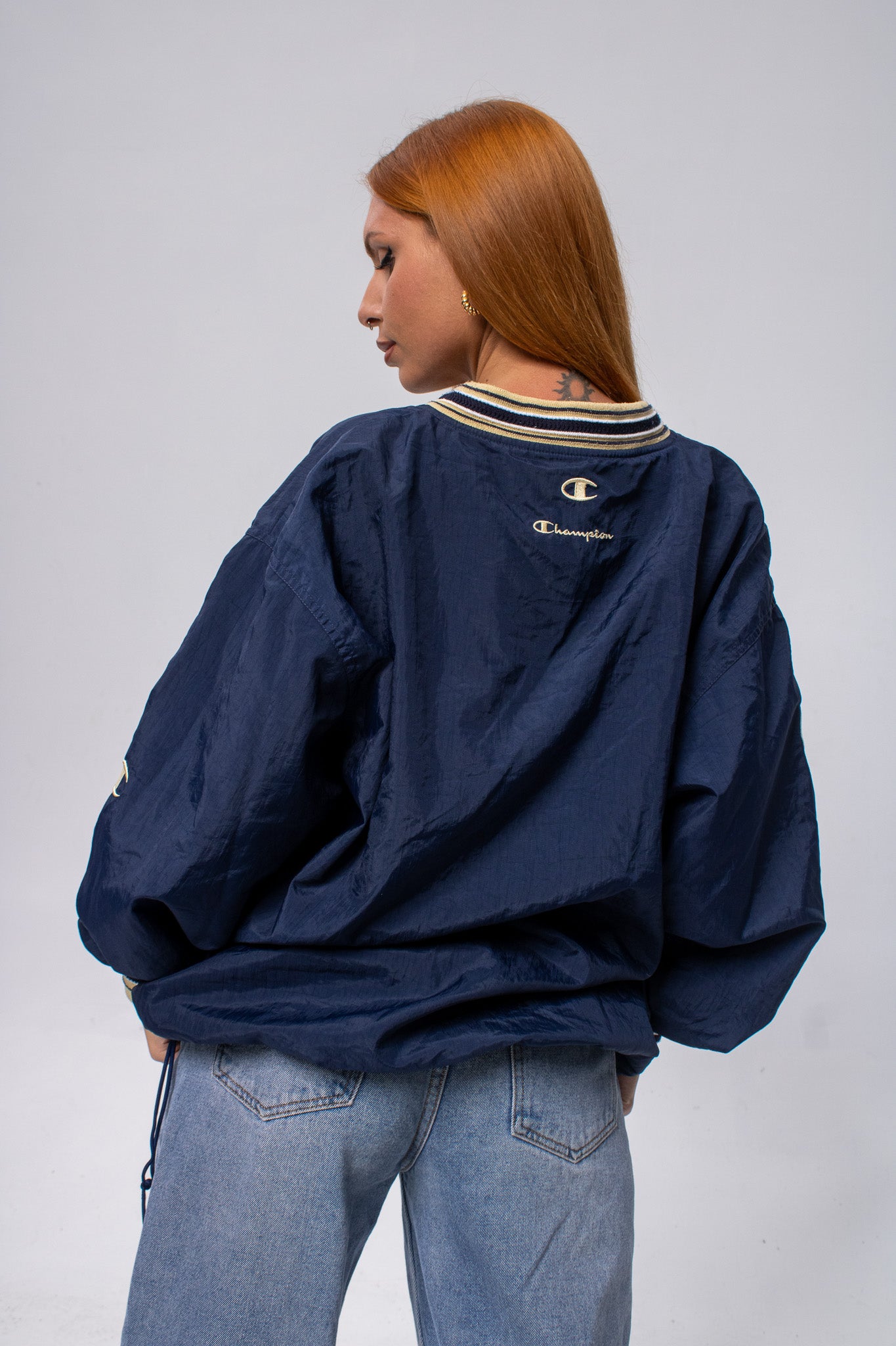 Georgia Tech Pullover Windbreaker Jacket