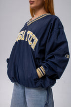 Georgia Tech Pullover Windbreaker Jacket