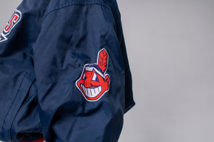 Vintage Cleveland Indians Starter Pullover Windbreaker Jacket