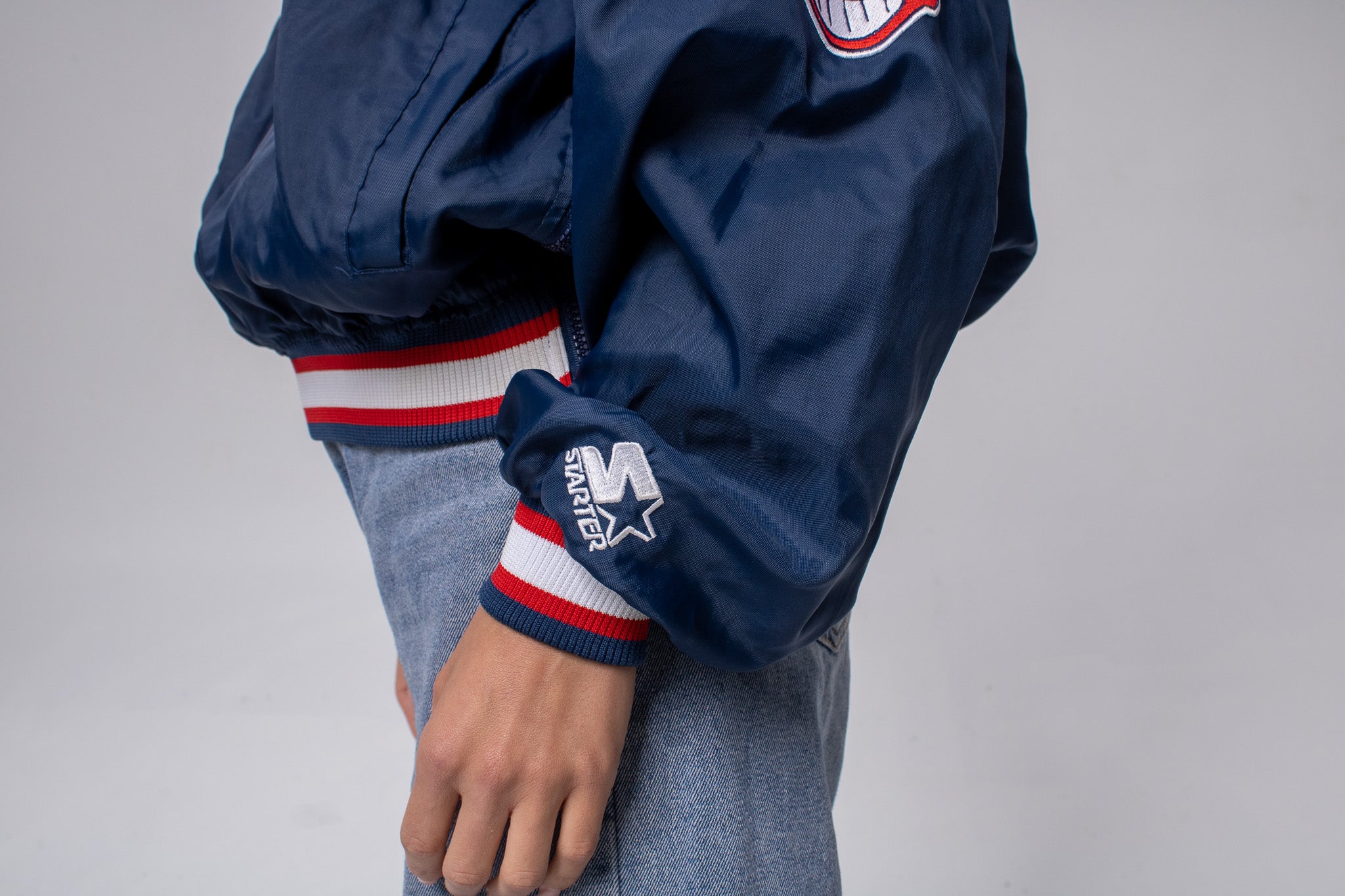 Vintage Cleveland Indians Starter Pullover Windbreaker Jacket
