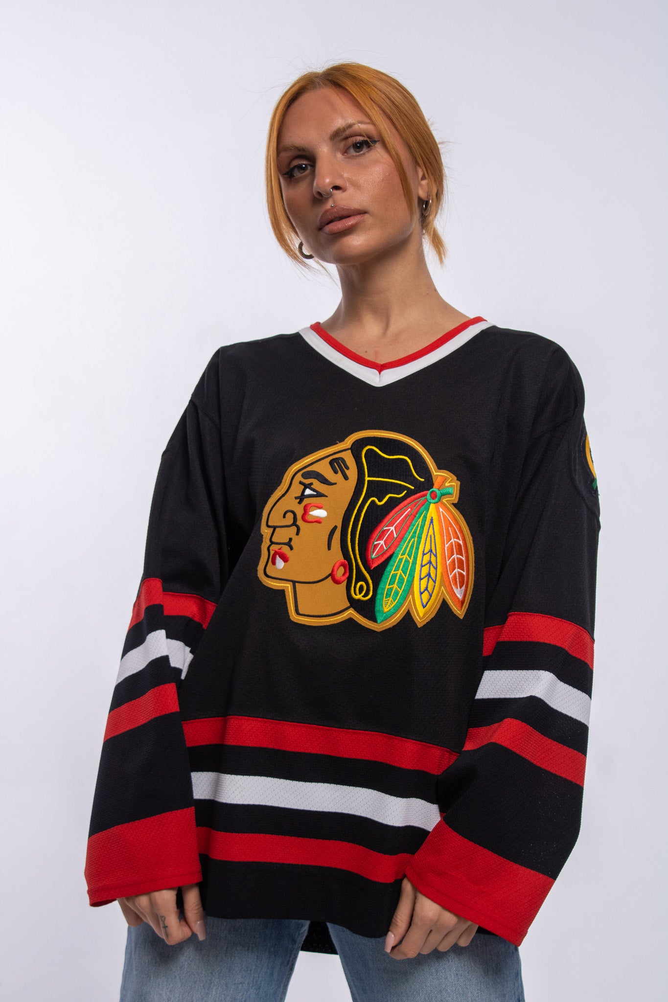 Chicago Redskins Black Hawk Jersey Nhl
