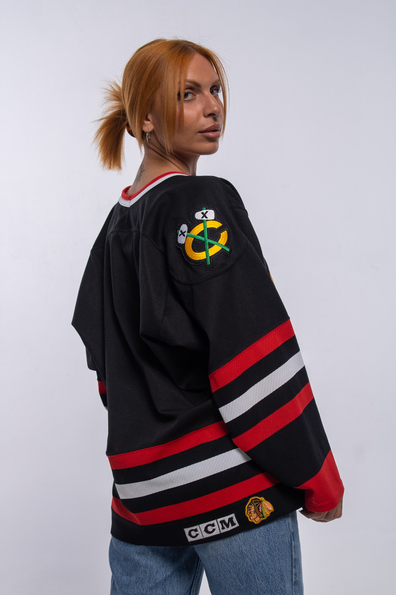 Chicago Redskins Black Hawk Jersey Nhl