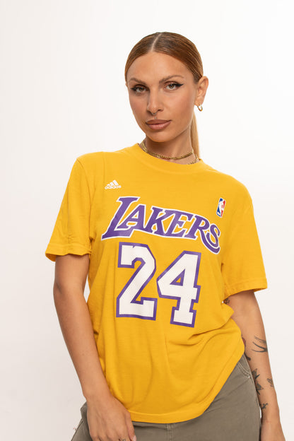 LAKERS ADIDAS KOBE BRYANT #24 T-SHIRT