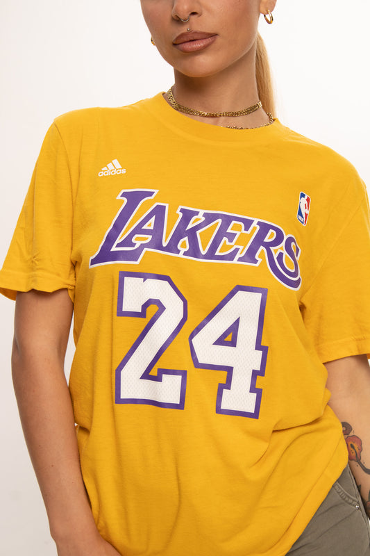 LAKERS ADIDAS KOBE BRYANT #24 T-SHIRT