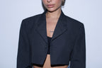 Μεταποιημένο Crop blazer