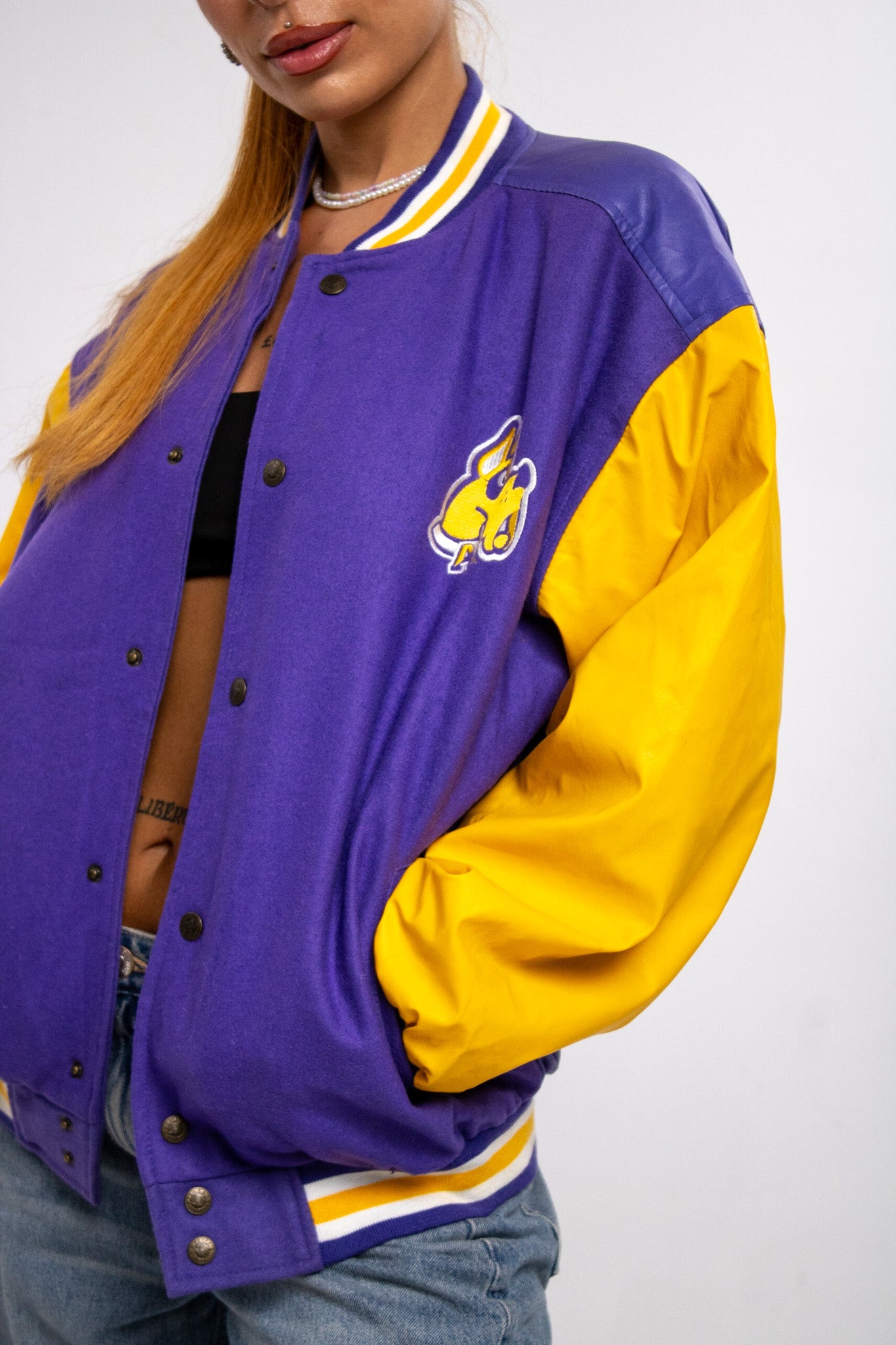 Vintage UAlbany Great Danes Varsity Jacket